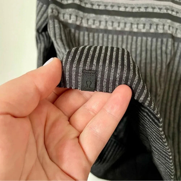 Lululemon Rest Less Pullover *Relaxed Black/White/Titanium/Black - Picture 7 of 8